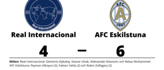 AFC Eskilstuna besegrade Real Internacional med 6-4