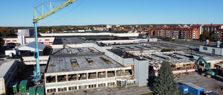 Nu rivs gamla fabriken – ny stadsdel ska växa fram