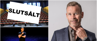 Komikern överrumplad av Luleåbornas biljettsug – gör större show