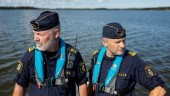 Sjöpoliserna Hans och Robert jagar ligor vid kusten
