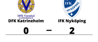 IFK Nyköping vann klart mot DFK Katrineholm på Backavallen A