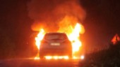 Två kraftiga bilbränder i Uppsala – på kort tid