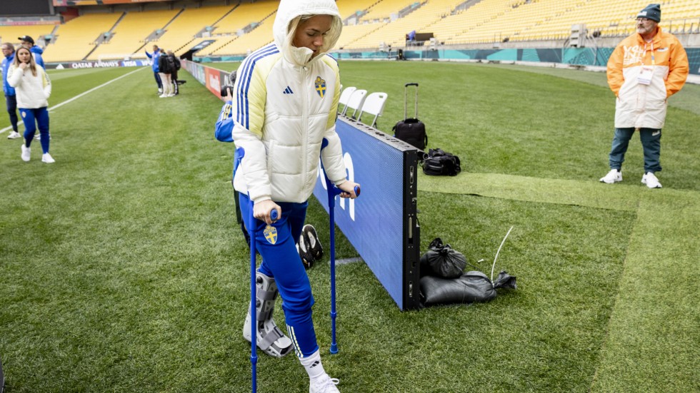 Hanna Lundkvist tvingades lämna VM i somras i förtid efter sin fotskada.