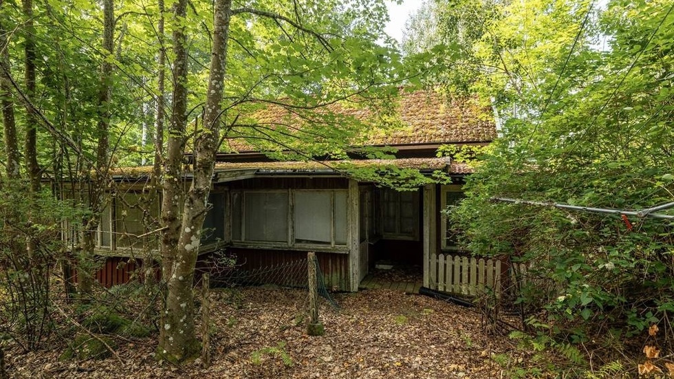 Det billiga huset ligger mellan Mörlunda och Bockara.