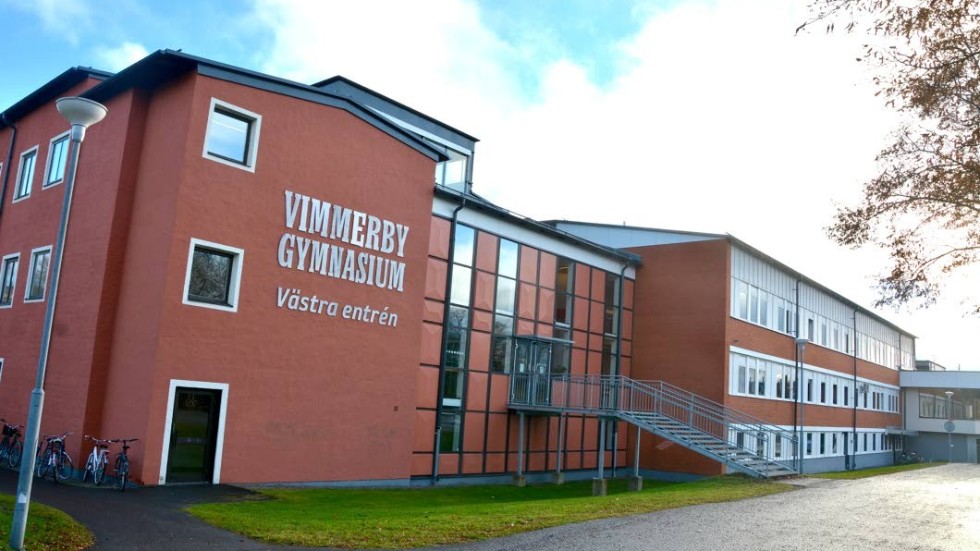 Vimmerby gymnasiums omkring 550 elever kan rösta på måndag.