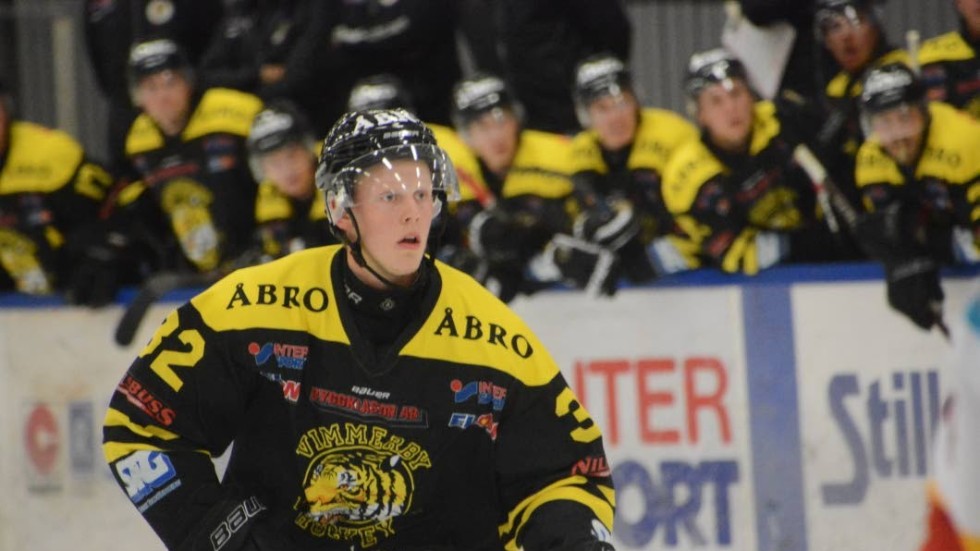 Alexander Andersson, ny från Växjö, fick mycket speltid i numerärt överläge.