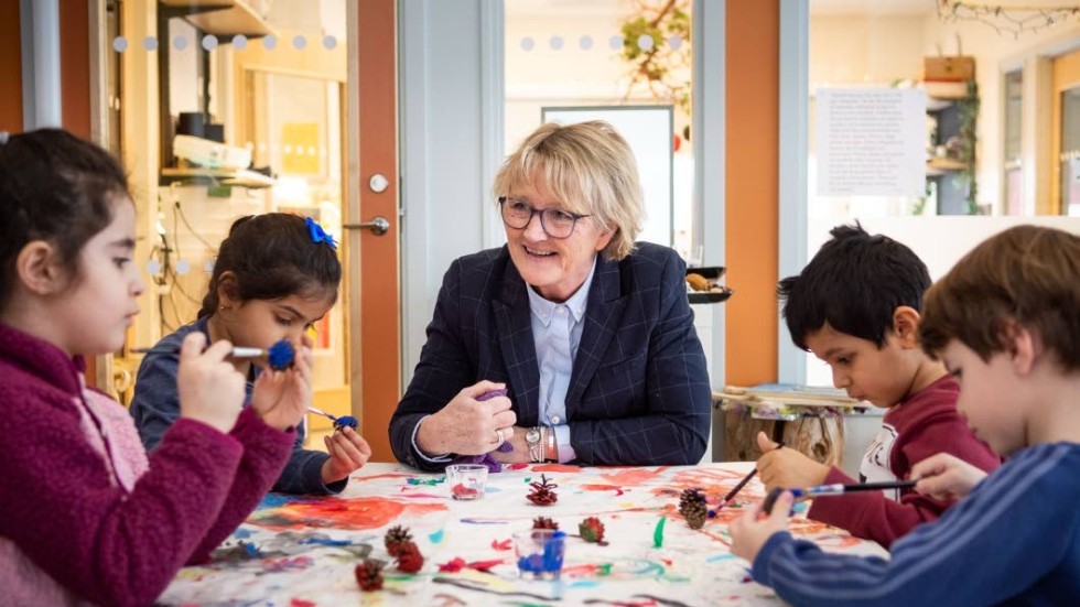 Redan tidigt i livet visste Ulla Carlsson att hon ville arbeta med barn. Efter 15 år som förskolechef väntar nu en annan tillvaro.