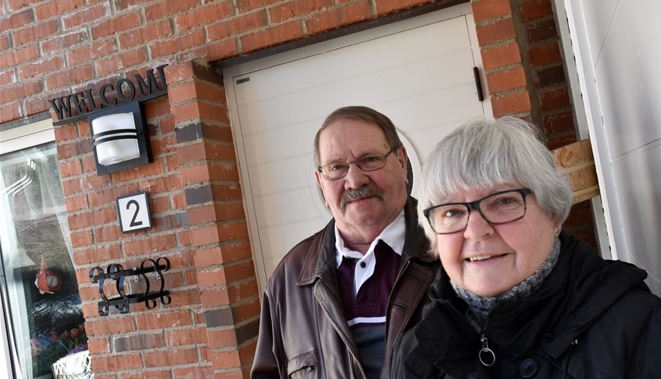 Här, på Ullstämmavägen, har Margot och Åke bott i 20 år. Foto: Carolina Fransson