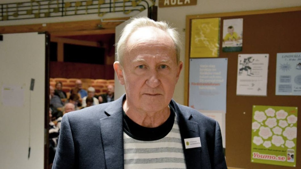 Ankarsrums samhällsförenings ordförande Torbjörn Gustavsson.