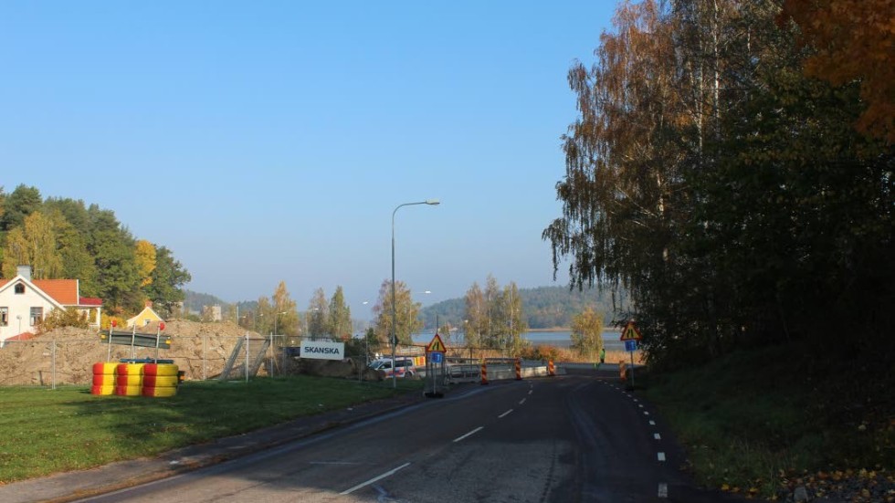 Östra Ringvägen i Gamleby.