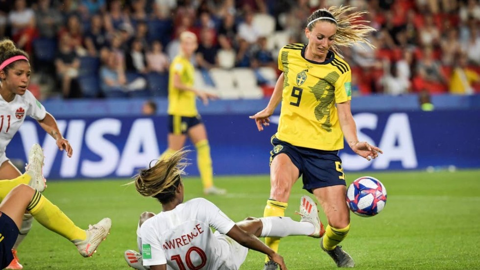 LFC:s Kosovare Asllani nämns mest i media av samtliga svenska landslagsspelare i fotboll.