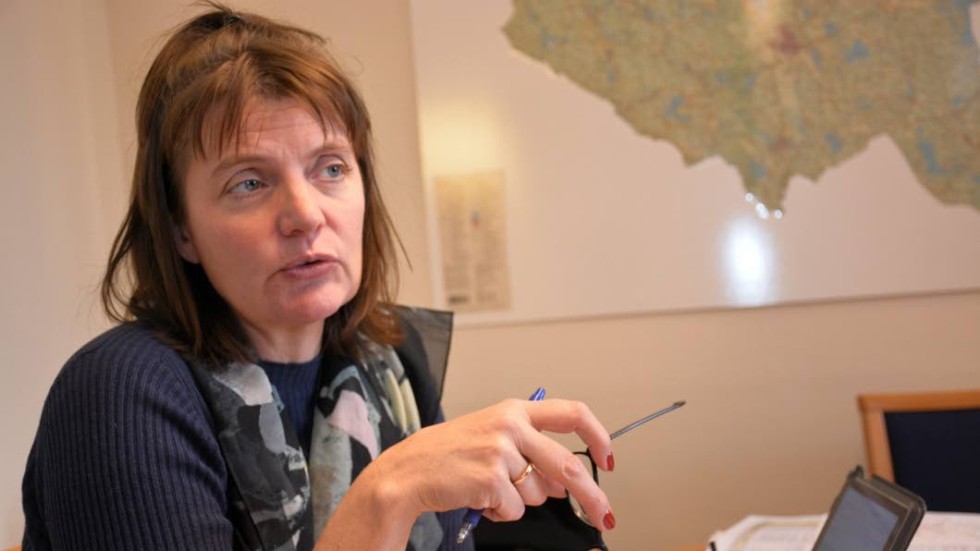 Ingela Nilsson Nachtweij ser positivt på bidraget som länsstyrelsen har beviljat för projekt Yxern.
