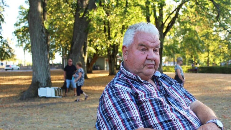 Sven Andersson har varit på många av konserterna i Stadsparken i sommar.