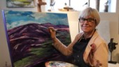 Hon skolade om till konstnär vid 57