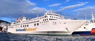 Gotlandsbåten anmäler inte regionen