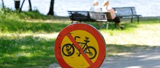 Körförbud för cyklister?