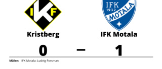 Ludvig Forsman målskytt när IFK Motala sänkte Kristberg
