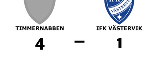 Christoffer Gustavsson enda målskytt när IFK Västervik föll
