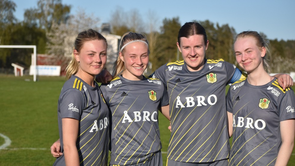 Mål i massor. Frida Pöder, Tyra Andersson, Nathalie Johansson och Stina Kägu Bragsjö gjorde målen när VIF vann med 10-3.
