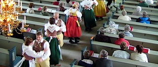 Dansglädje i Blackstad kyrka på söndag