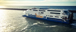 BESKEDET: Gotlandsbåten ställer in trafiken