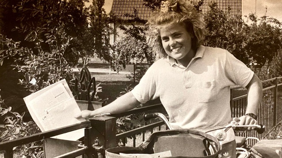 Sommaren 1990 sommarjobbade Pernilla Wiberg som brevbärare i Norrköping. Några månader tidigare hade hon slagit igenom med VM-guld i storslalom.