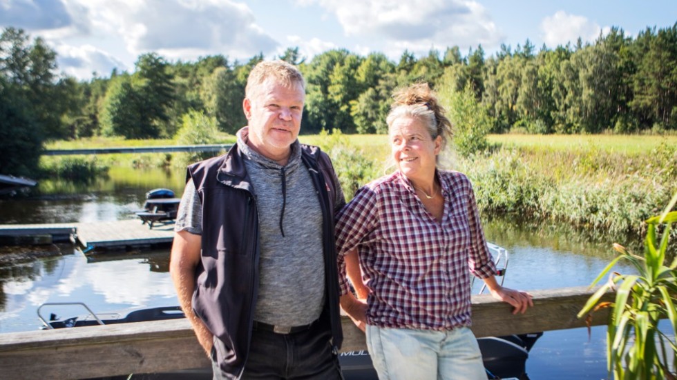 Per och Kickan Karlsson driver tillsammans Gangvide farm i När. 