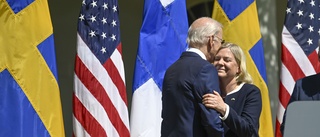 Biden lovar "totalt" stöd för svensk Natoansökan