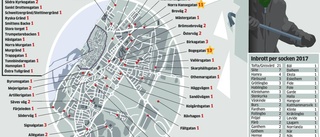 222 inbrott på Gotland förra året – här begicks de