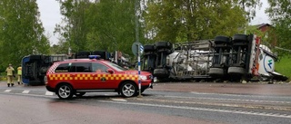 Tankbil från Wibax i olycka