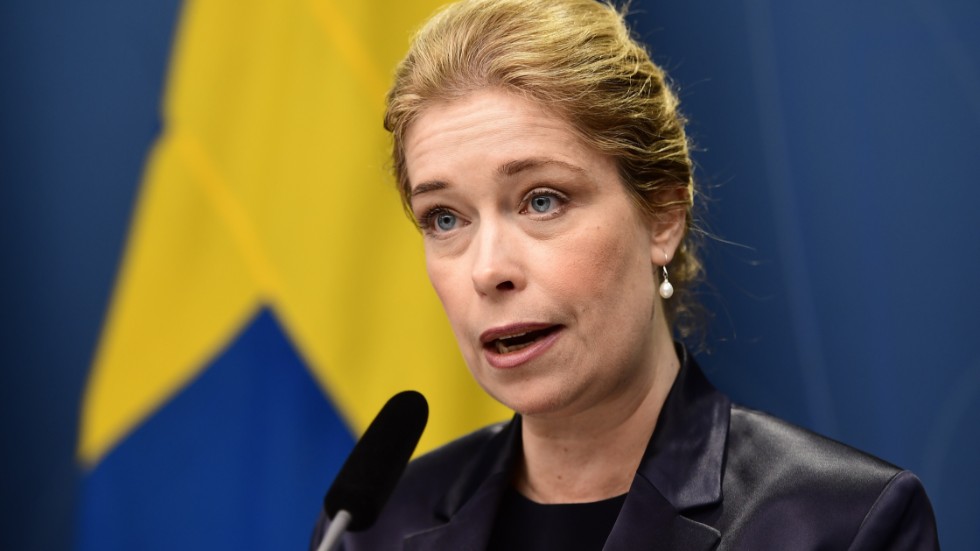 Annika Strandhäll, ordförande för Socialdemokraternas kvinnoförbund och klimat- och miljöminister. Arkivbild.