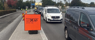 Räkna med trafikstök på Västerleden fram till nästa vecka: "Viss köbildning blir det"