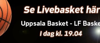 Följ Uppsala Basket-LF Basket