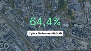 Intäkterna fortsätter växa för Cytiva BioProcess R&D AB