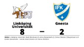 Defensiv genomklappning när Gnesta föll mot Linköping Universitet