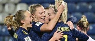 Sverige nära VM efter förkrossande 15–0-seger