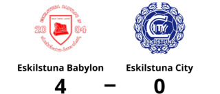 Eskilstuna Babylon besegrade Eskilstuna City med 4-0