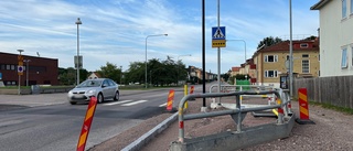 Efter sommaruppehållet: Nu fortsätter arbetet på Östermalmsgatan