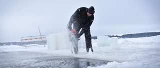 Här sågas isen upp – häng med till nya platsen för Vintersimmet