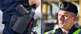 Inte första gången poliser slarvar bort sina vapen i Skellefteå