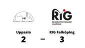 Uppsala föll mot RIG Falköping i avgörande set