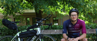 Efter USA: Nu ska Simon cykla genom Sverige – på 150 timmar