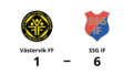 Storförlust för Västervik FF - 1-6 mot SSG IF