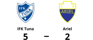 Äntligen seger för IFK Tuna mot Ariel
