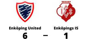 Tre klara poäng för Enköping United mot Enköpings IS