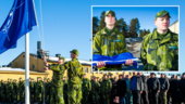 Värnpliktiga hissade Natoflaggan på F 21: "Nervöst"