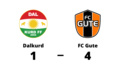 FC Gute vann i P16 Div 1 Region 5 herr mot Dalkurd