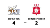 Förlust för Solfjäderstaden i toppmatchen mot LiU AIF IBK