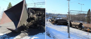 Känt spårfel orsakade malmtågets urspårning på Narvik station