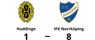 IFK Norrköping utklassade Huddinge på bortaplan
